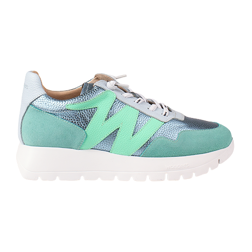 Wonders Ladies Trainers - A-24101 - Mint