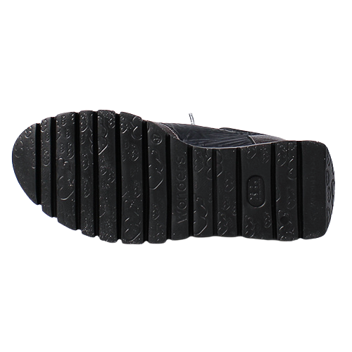 Wonders Ladies Trainers - A-2491 - Black/Gold