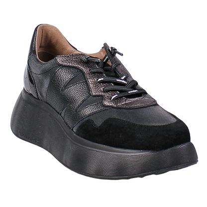 Wonders Ladies Trainers - A-3631 - Black