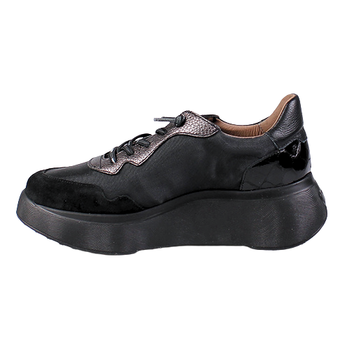 Wonders Ladies Trainers - A-3631 - Black