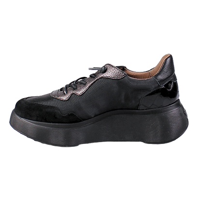 Wonders Ladies Trainers - A-3631 - Black