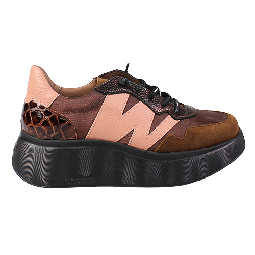 Wonders Ladies Trainers - A-3631 - Cognac