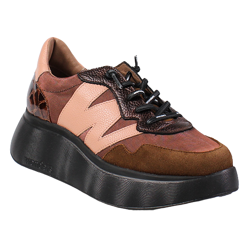 Wonders Ladies Trainers - A-3631 - Cognac