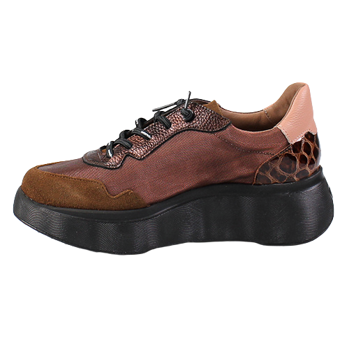 Wonders Ladies Trainers - A-3631 - Cognac