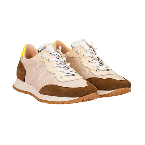 Wonders Ladies Trainers - A-4802 - Taupe
