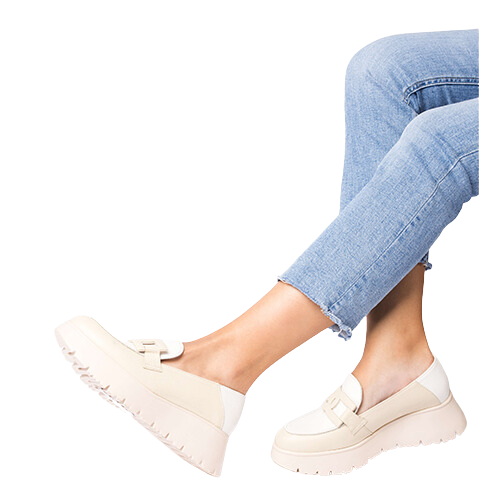 Wonders sales loafer wedge