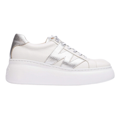 Wonders Platform Trainers - A-2650 - White/Silver