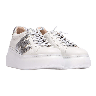 Wonders Platform Trainers - A-2650 - White/Silver