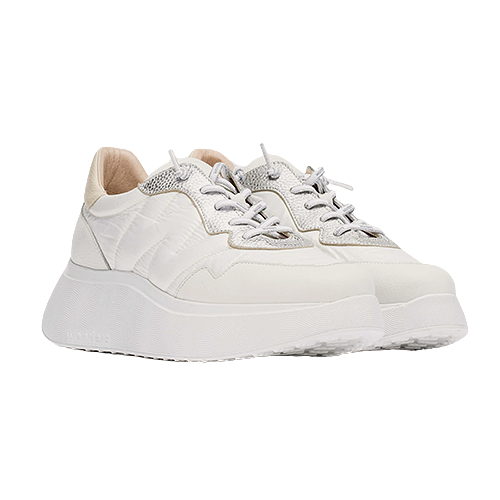 Wonders Platform Trainers - A-3602 - White/Silver