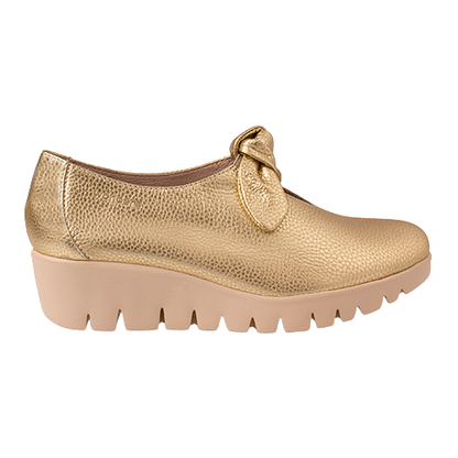 Wonders Wedge Shoes - C-33159 - Gold
