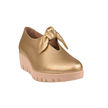 Wonders Wedge Shoes - C-33159 - Gold