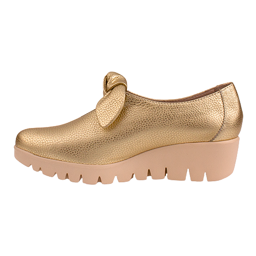 Wonders Wedge Shoes - C-33159 - Gold