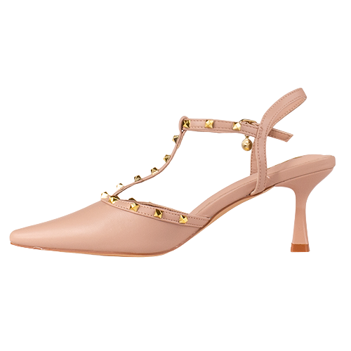 XTI Ladies Dressy Heels - 145360 - Nude