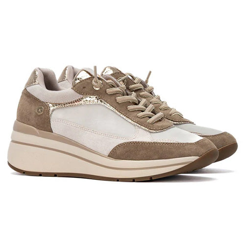 XTI Wedge Trainers - 146170 - Beige