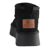 XTI Flatform Ankle Boots-142212- Black