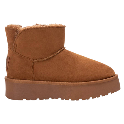 XTI  Platform Ankle Boots -  142197 - Camel