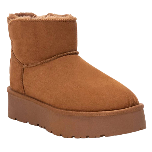 XTI  Platform Ankle Boots -  142197 - Camel