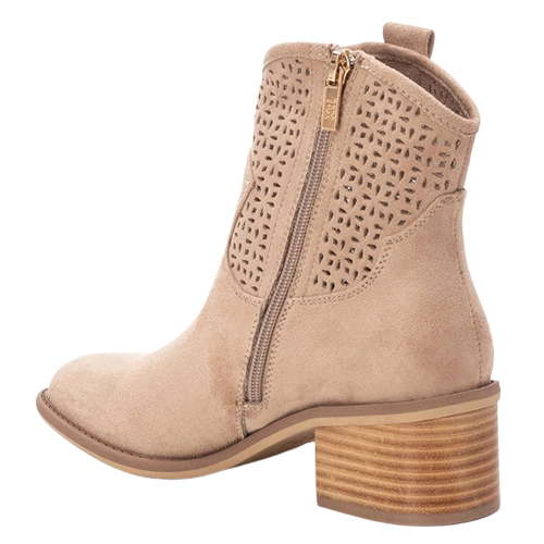 Ladies beige sale ankle boots