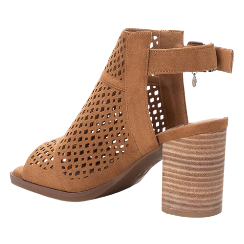 XTI Block Heeled Sandals - 142430 - Camel