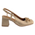 XTI Sling Back Shoes - 142343 - Gold