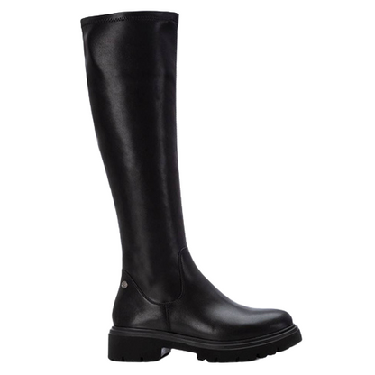 XTI Ladies Knee Boots - 143298 - Black