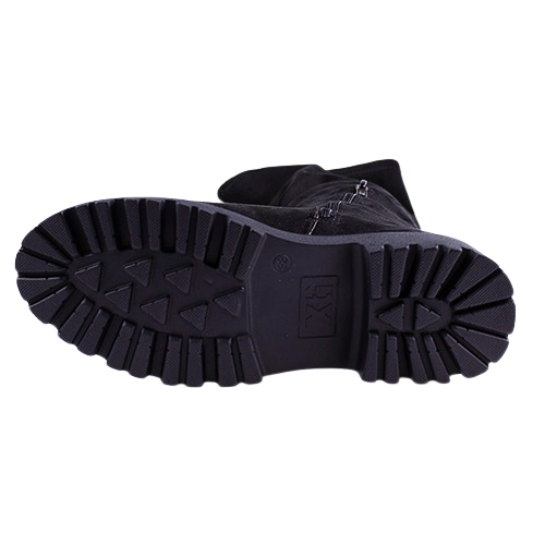 XTI Ladies Knee Boots - 144393 - Black