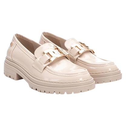 XTI Ladies Loafers - 141727 - Beige