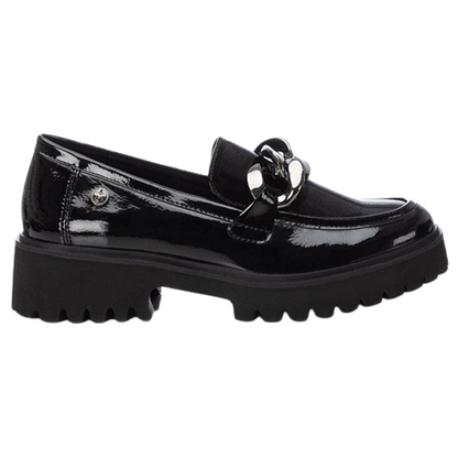 XTI Ladies Loafers - 143205 - Black