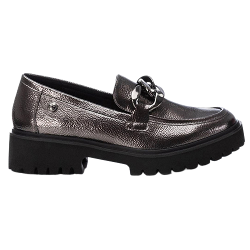 XTI Ladies Loafers - 143205 - Pewter