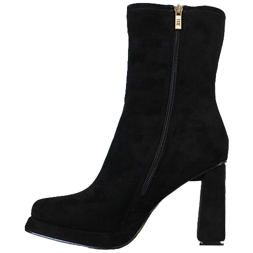 XTI Platform Ankle Boots - 141980 - Black