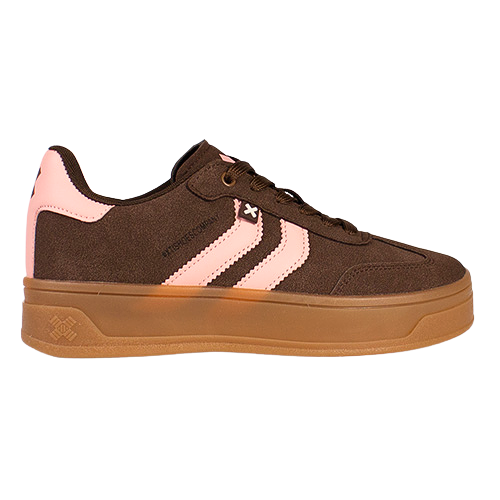 XTI Ladies Platform Trainers - 144586 - Brown