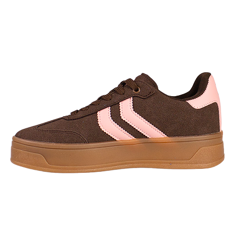 XTI Ladies Platform Trainers - 144586 - Brown