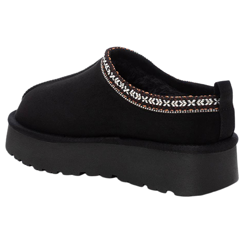 XTI Ladies Platform Mules  - 143237 - Black