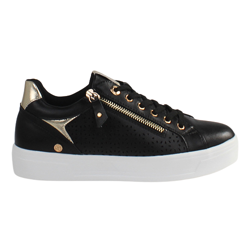 XTI Ladies Trainers - 142229 - Black