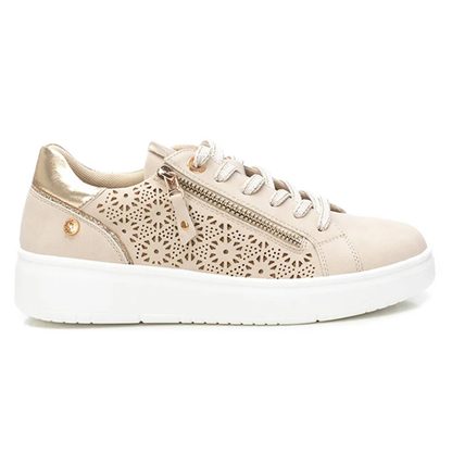 XTI Ladies Trainers - 143628 - Beige