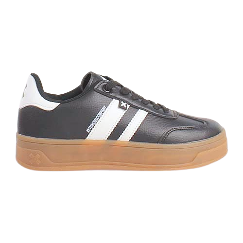 XTI Ladies Platform Trainers - 143645 - Black