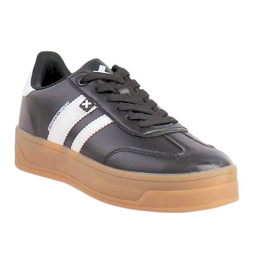 XTI Ladies Platform Trainers - 143645 - Black