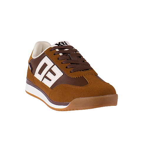 XTI Ladies Trainers - 145018 - Camel Suede
