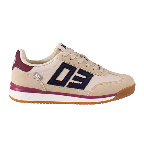 XTI Ladies Trainers - 145018 - Cream Suede
