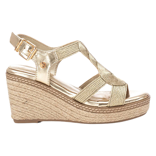 XTI Wedge Sandals - 142320 - Gold