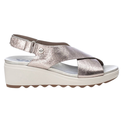 XTI Wedge Sandals - 142700 - Silver