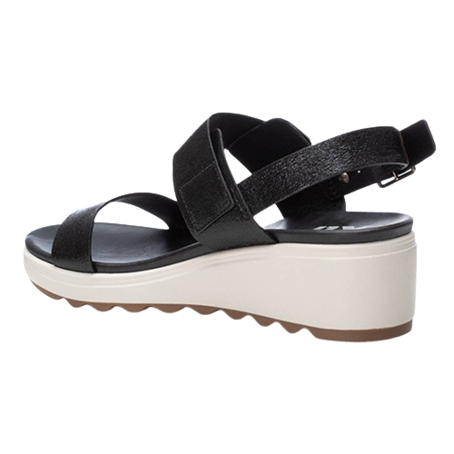 XTI  Wedge Sandals - 142702 - Black
