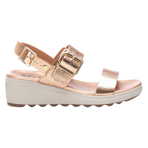 XTI Wedge Sandals -142702 - Rose Gold