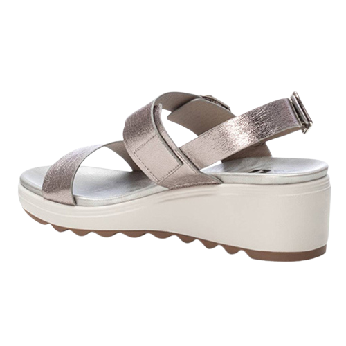 XTI  Wedge Sandals - 142702 - Silver