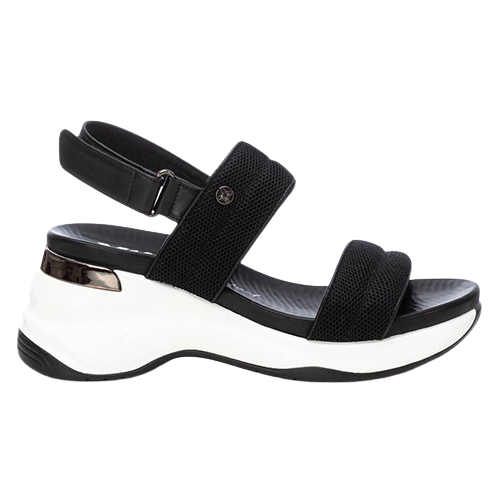 XTI  Wedge Sandals - 142828 - Black
