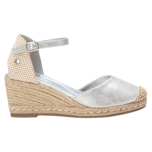 XTI Wedge Sandals - 142847 - Silver