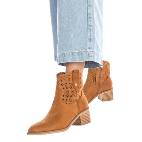 XTI  Western Ankle Boots -  142259 - Camel