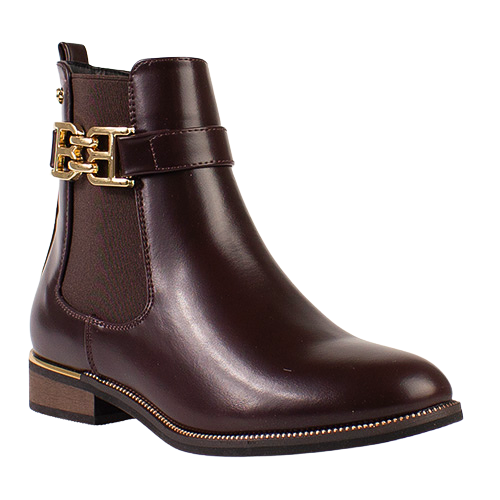 Zanni Ladies Ankle Boots - Eawyn One - Brown