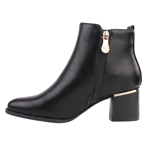 Zanni Ladies Ankle Boots - Maisalon - Black