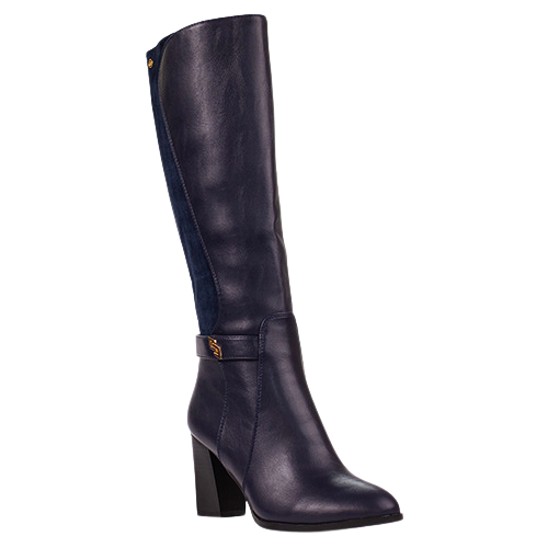 Zanni Ladies Knee  Boots - Sukalami One - Navy